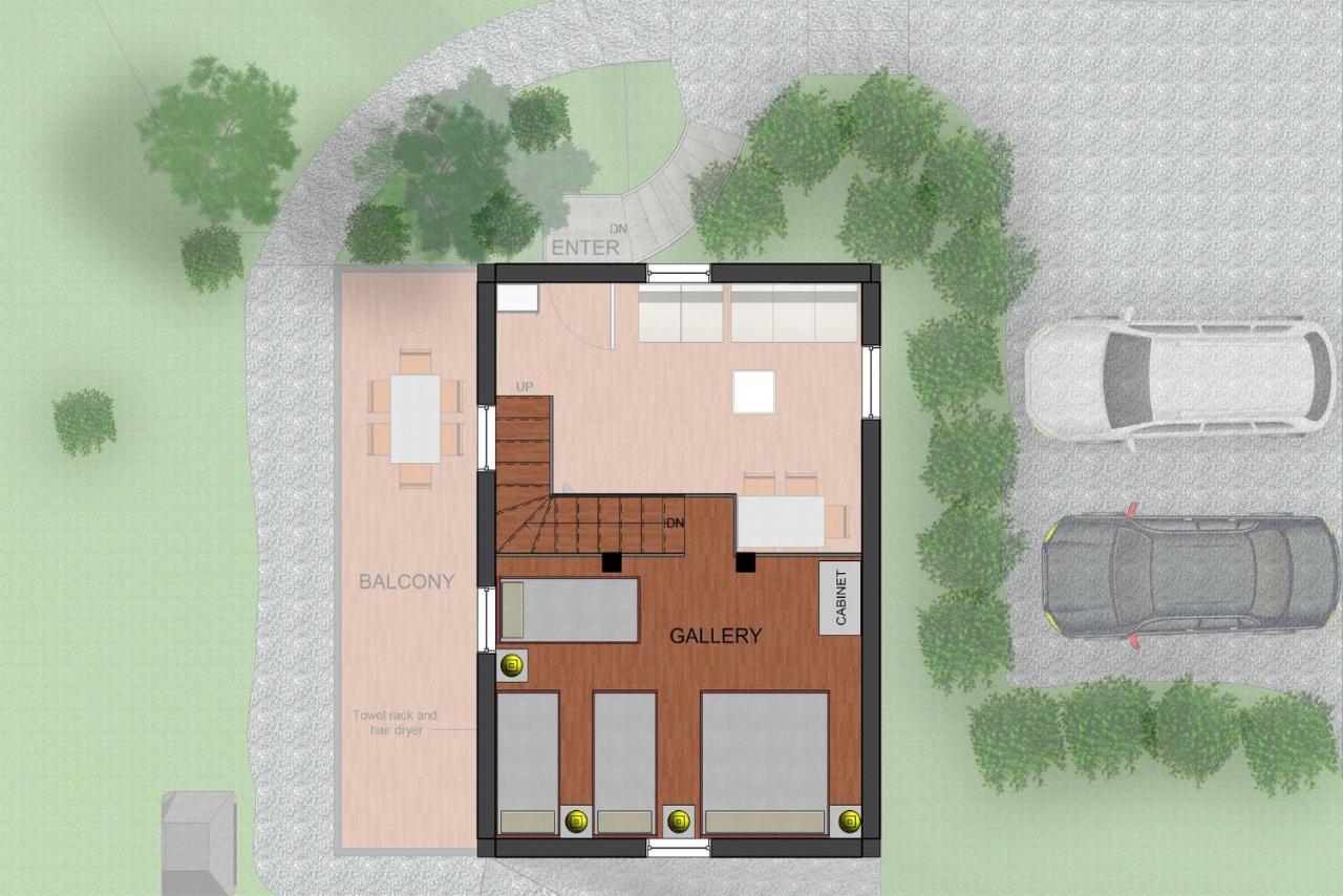 Apartments Vinska Trta Catez ob Savi Luaran gambar